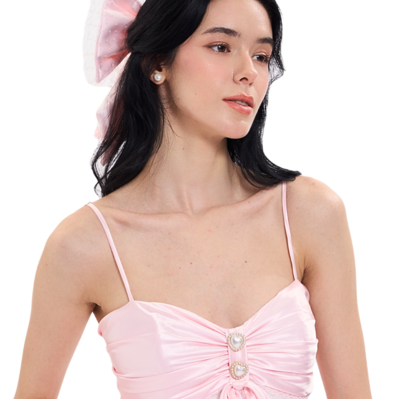 Sweetheart Bow Hair Clip